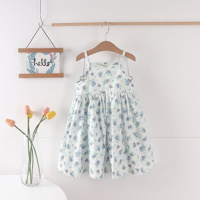 Pepper Mint - Korean Children Fashion - #childrensboutique - Lily String One-piece - 8