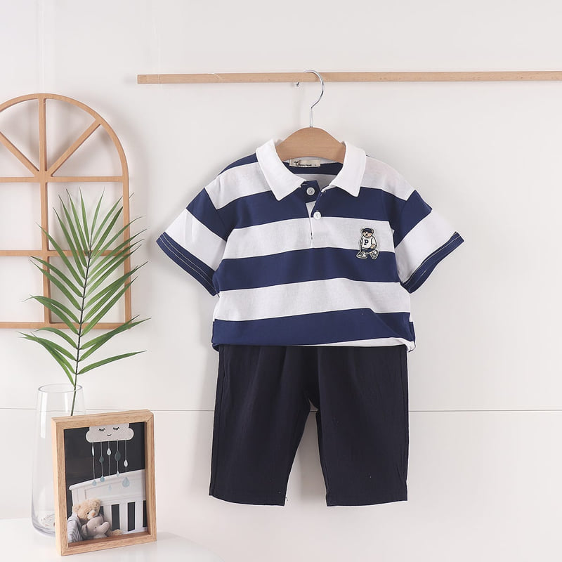 Pepper Mint - Korean Children Fashion - #childrensboutique - Caravan Short Sleeve Tee - 11