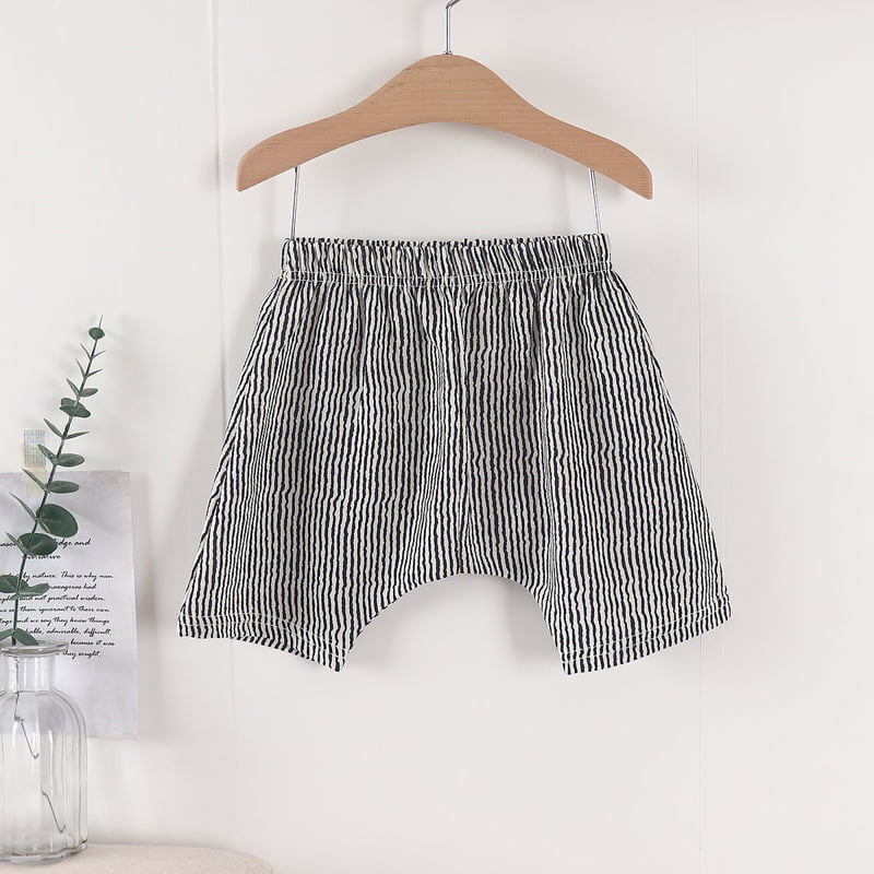 Pepper Mint - Korean Children Fashion - #designkidswear - Stripe Top Bottom Set - 7