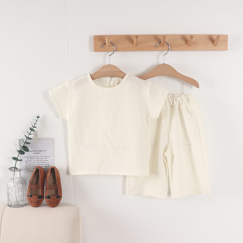 Pepper Mint - Korean Children Fashion - #discoveringself - Soft Top Bottom Set - 12