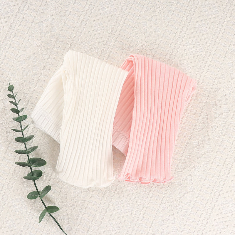 Pepper Mint - Korean Children Fashion - #fashionkids - Rib Pants