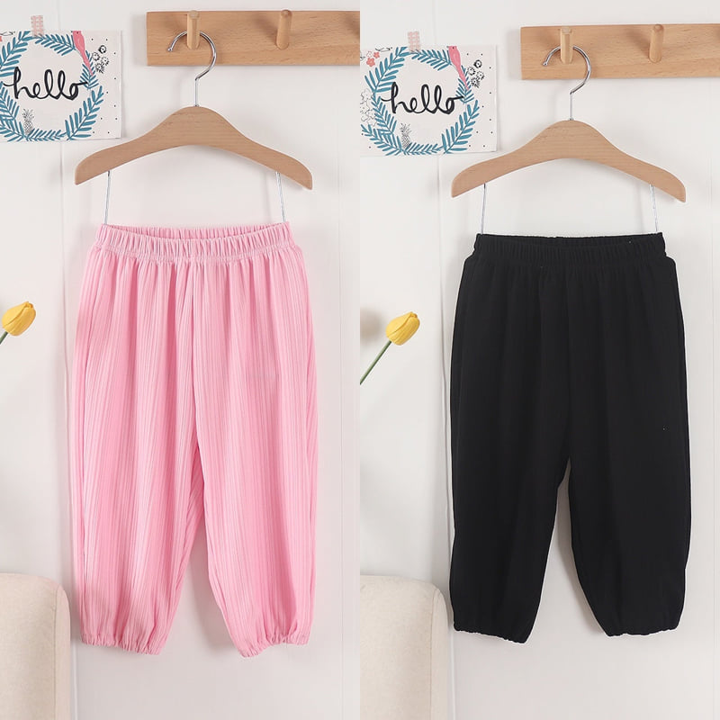 Pepper Mint - Korean Children Fashion - #fashionkids - Rib Wide Pants