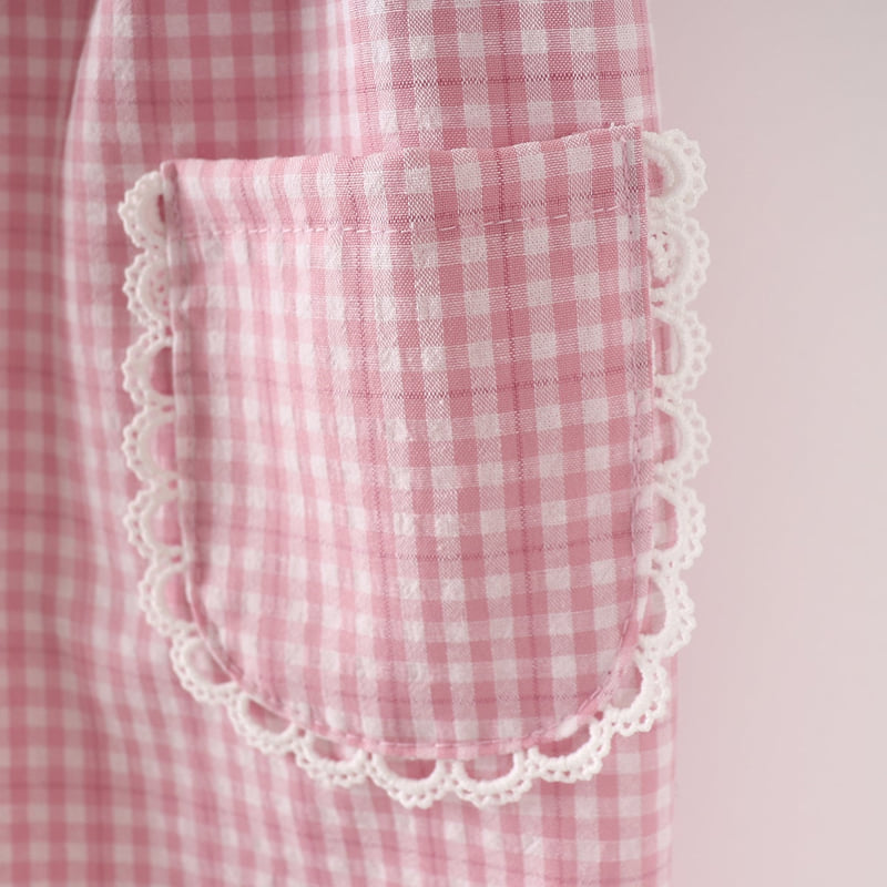 Pepper Mint - Korean Children Fashion - #fashionkids - Joy Check Pants - 3