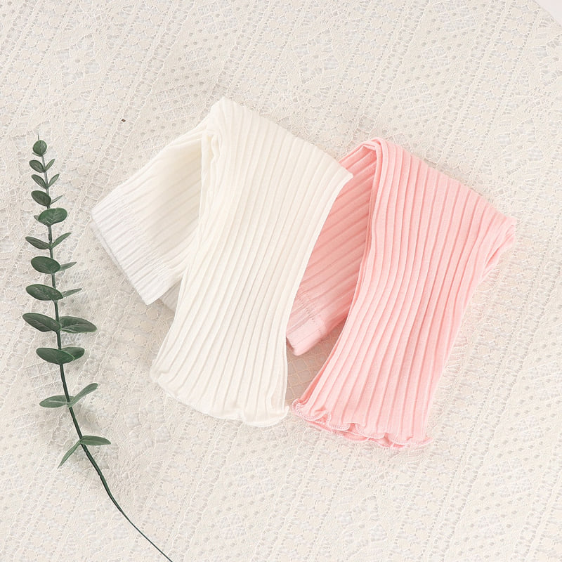 Pepper Mint - Korean Children Fashion - #kidsstore - Rib Pants - 3