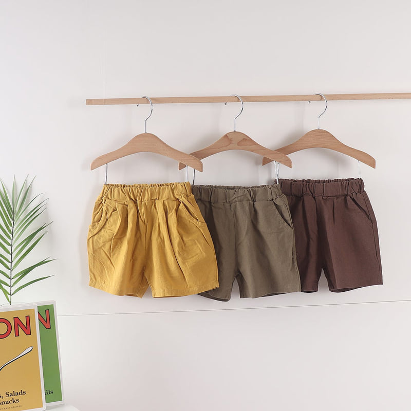 Pepper Mint - Korean Children Fashion - #kidsstore - Half Cool Pants