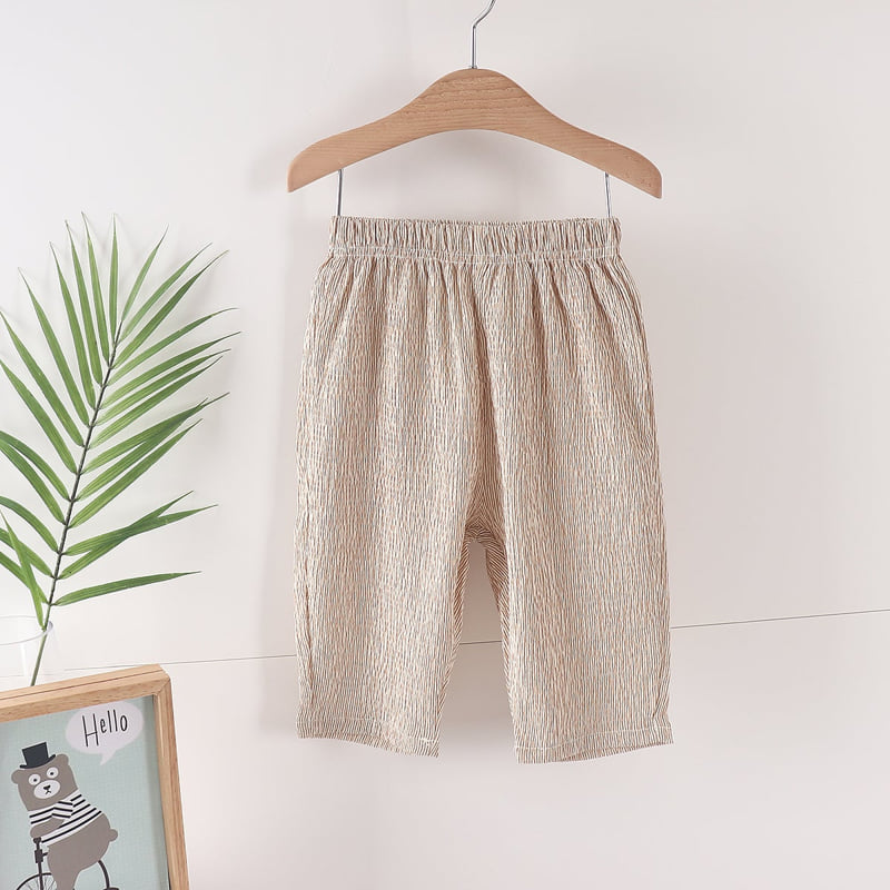 Pepper Mint - Korean Children Fashion - #kidzfashiontrend - Stripe Pants - 5