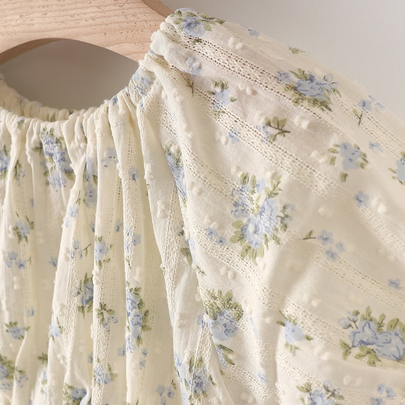 Pepper Mint - Korean Children Fashion - #kidzfashiontrend - Flower Blouse - 10