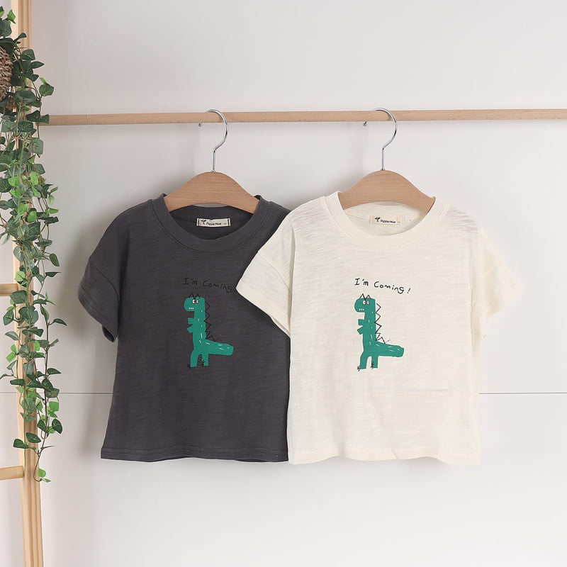 Pepper Mint - Korean Children Fashion - #littlefashionista - Tyrano Tee - 2