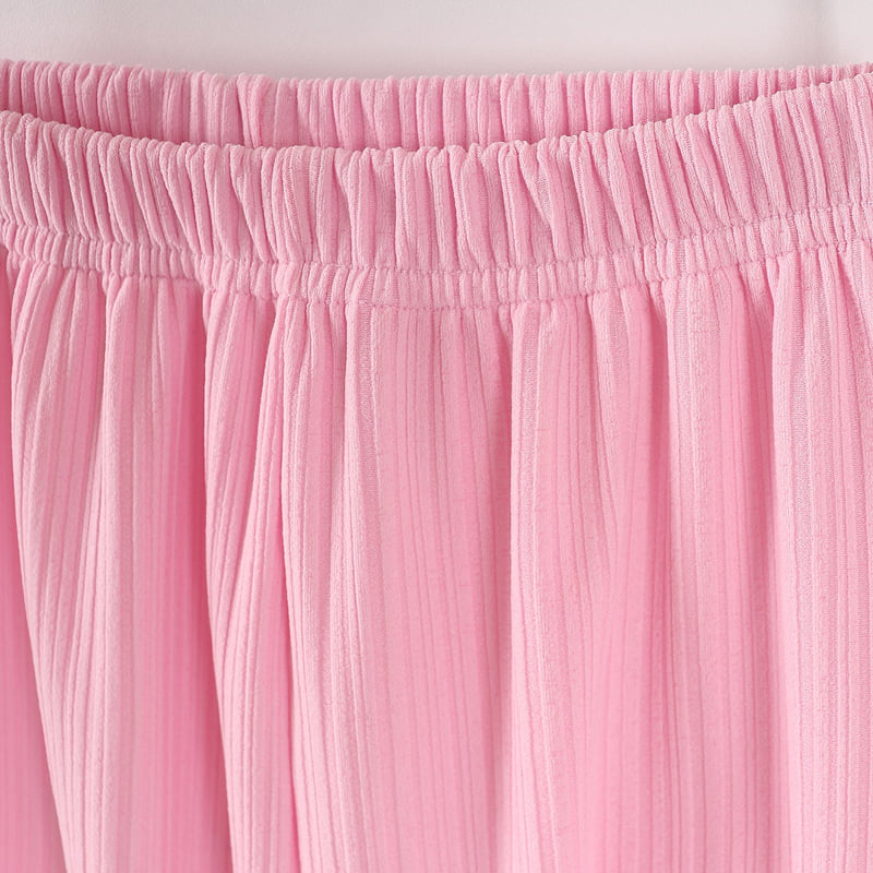 Pepper Mint - Korean Children Fashion - #littlefashionista - Rib Wide Pants - 6