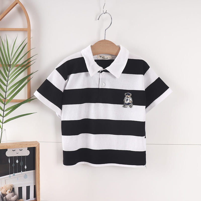 Pepper Mint - Korean Children Fashion - #littlefashionista - Caravan Short Sleeve Tee - 3
