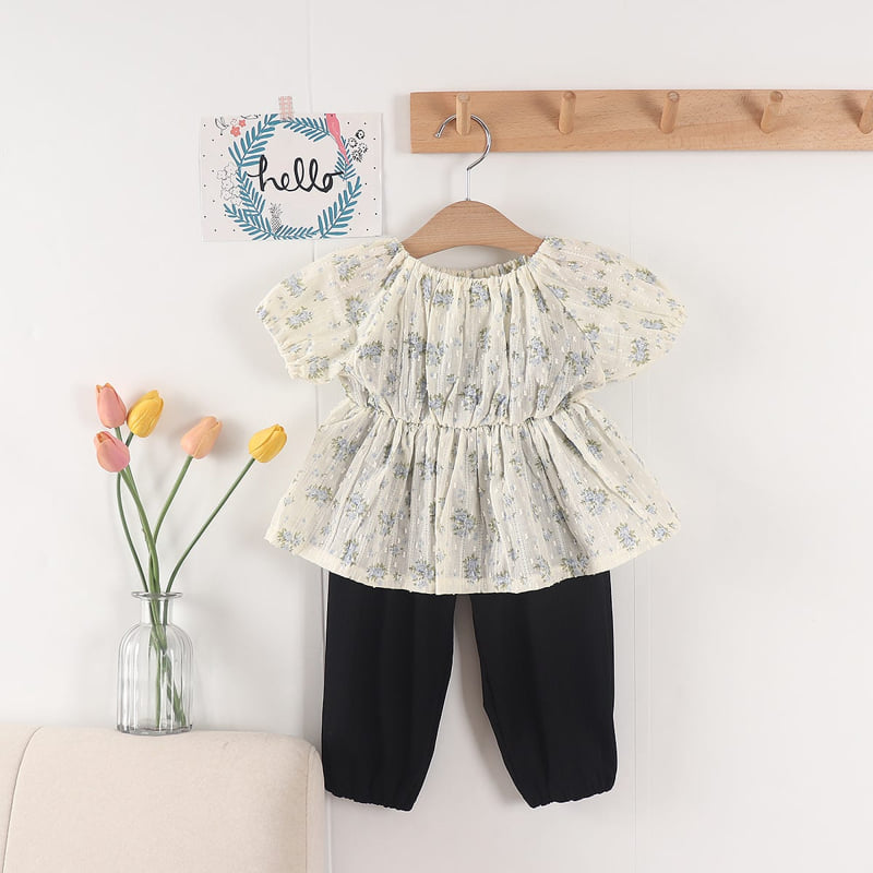 Pepper Mint - Korean Children Fashion - #magicofchildhood - Rib Wide Pants - 7