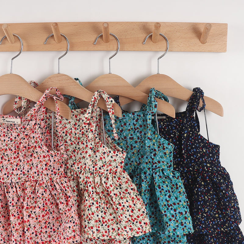 Pepper Mint - Korean Children Fashion - #magicofchildhood - String Top Bottom Set - 2