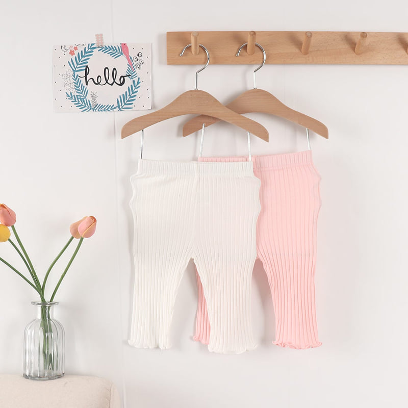 Pepper Mint - Korean Children Fashion - #minifashionista - Rib Pants - 8
