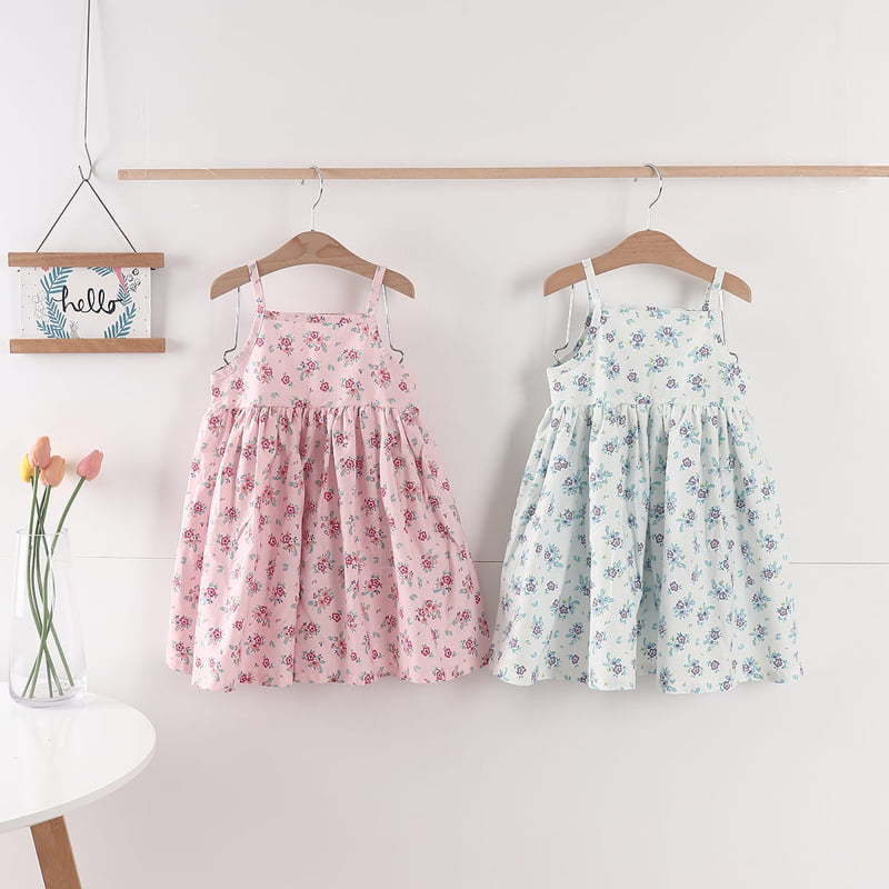Pepper Mint - Korean Children Fashion - #minifashionista - Lily String One-piece - 2