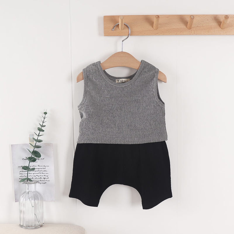 Pepper Mint - Korean Children Fashion - #minifashionista - Yoru Top Bottom Set - 4