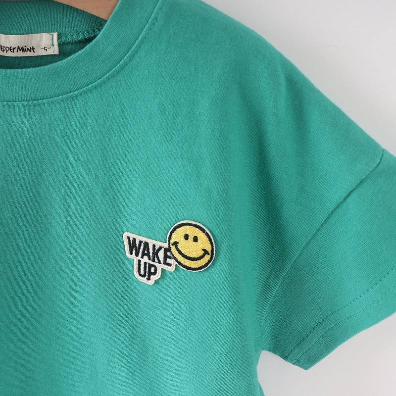 Pepper Mint - Korean Children Fashion - #prettylittlegirls - Plain Smile Tee - 11