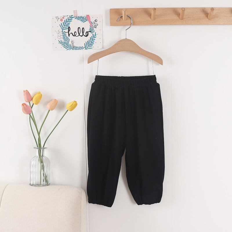 Pepper Mint - Korean Children Fashion - #prettylittlegirls - Rib Wide Pants - 9
