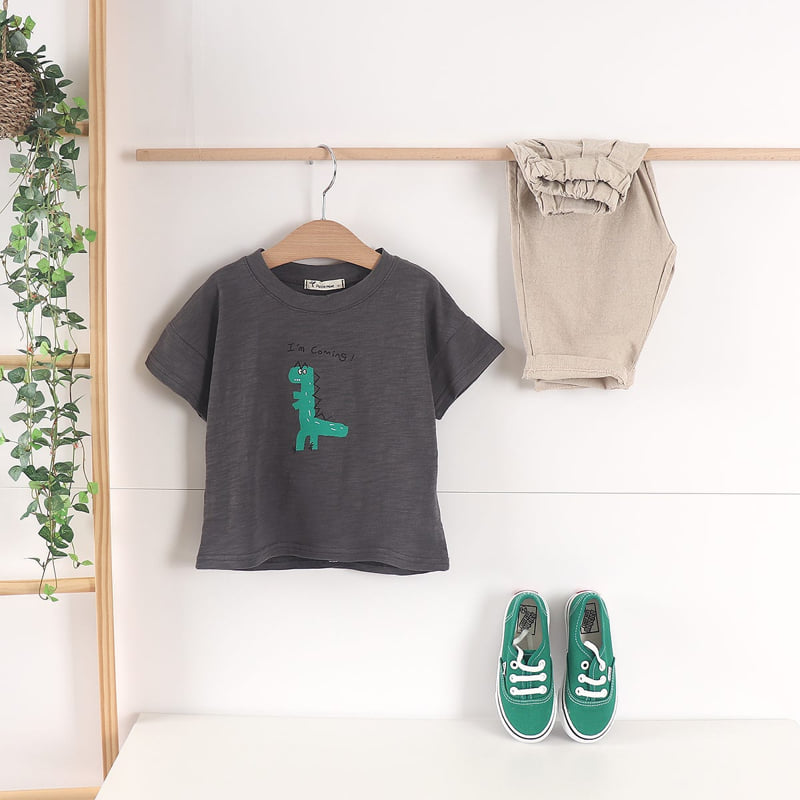 Pepper Mint - Korean Children Fashion - #todddlerfashion - Tyrano Tee - 6