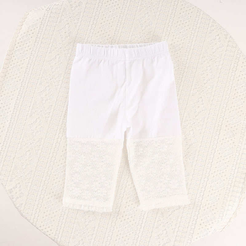 Pepper Mint - Korean Children Fashion - #todddlerfashion - Half Lace Tights - 7