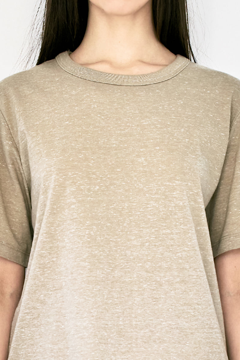 Project Wave - Korean Women Fashion - #vintagekidsstyle - Oreo Round Half Sleeved Basic Tee - 4