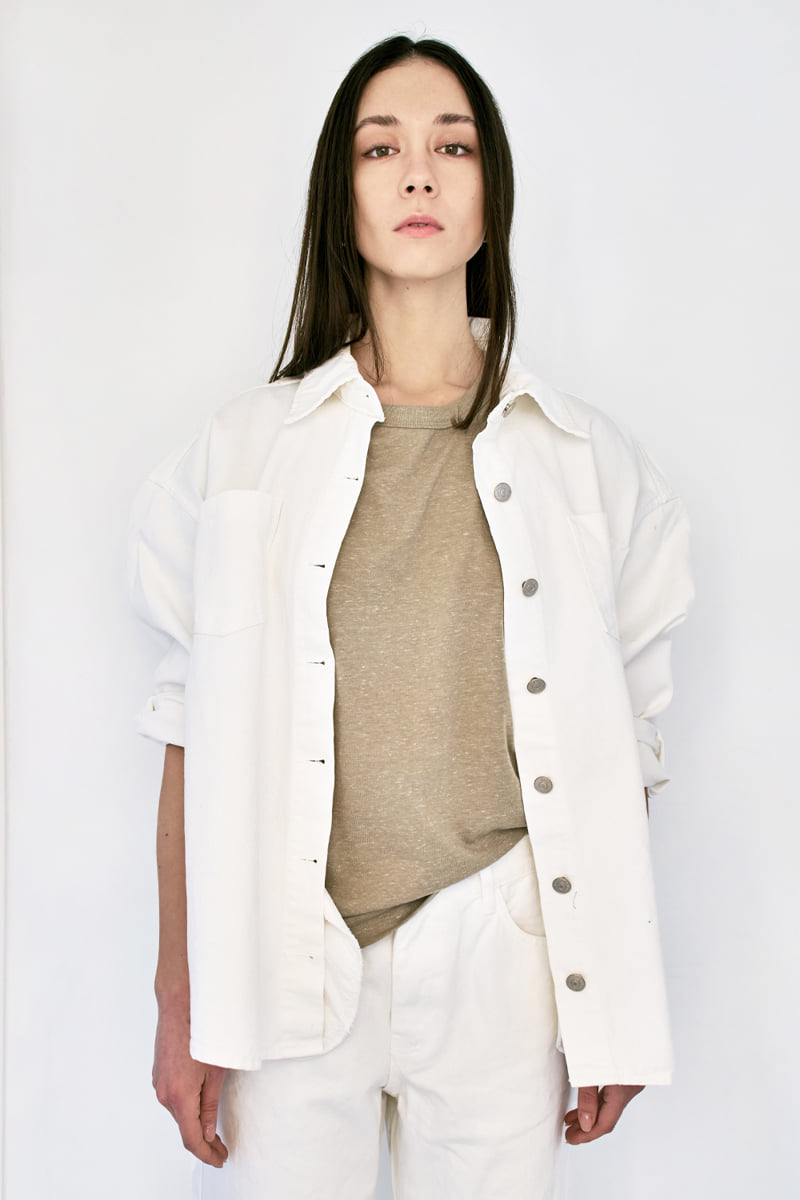 Project Wave - Korean Women Fashion - #shopsmall - Oreo Round Half Sleeved Basic Tee - 7