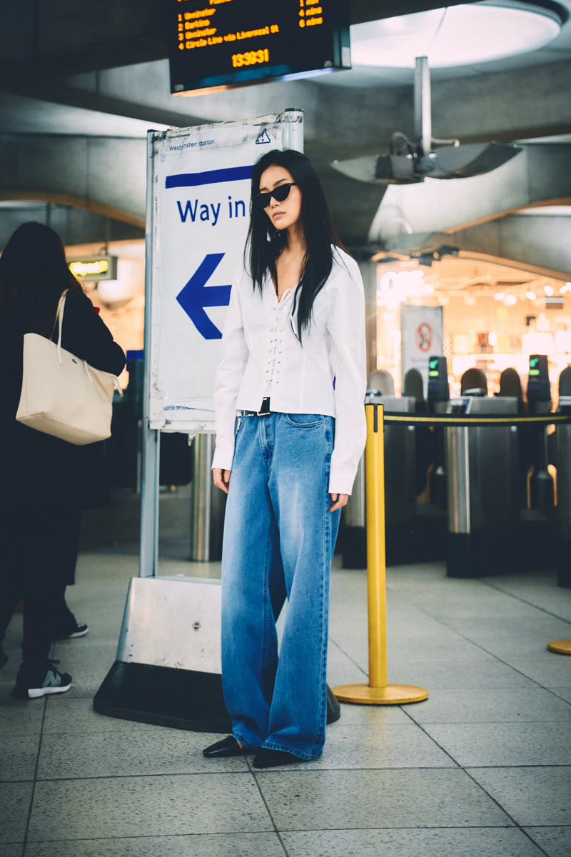 Project Wave - Korean Women Fashion - #romanticstyle - Koi Eyelet Shirts - 4