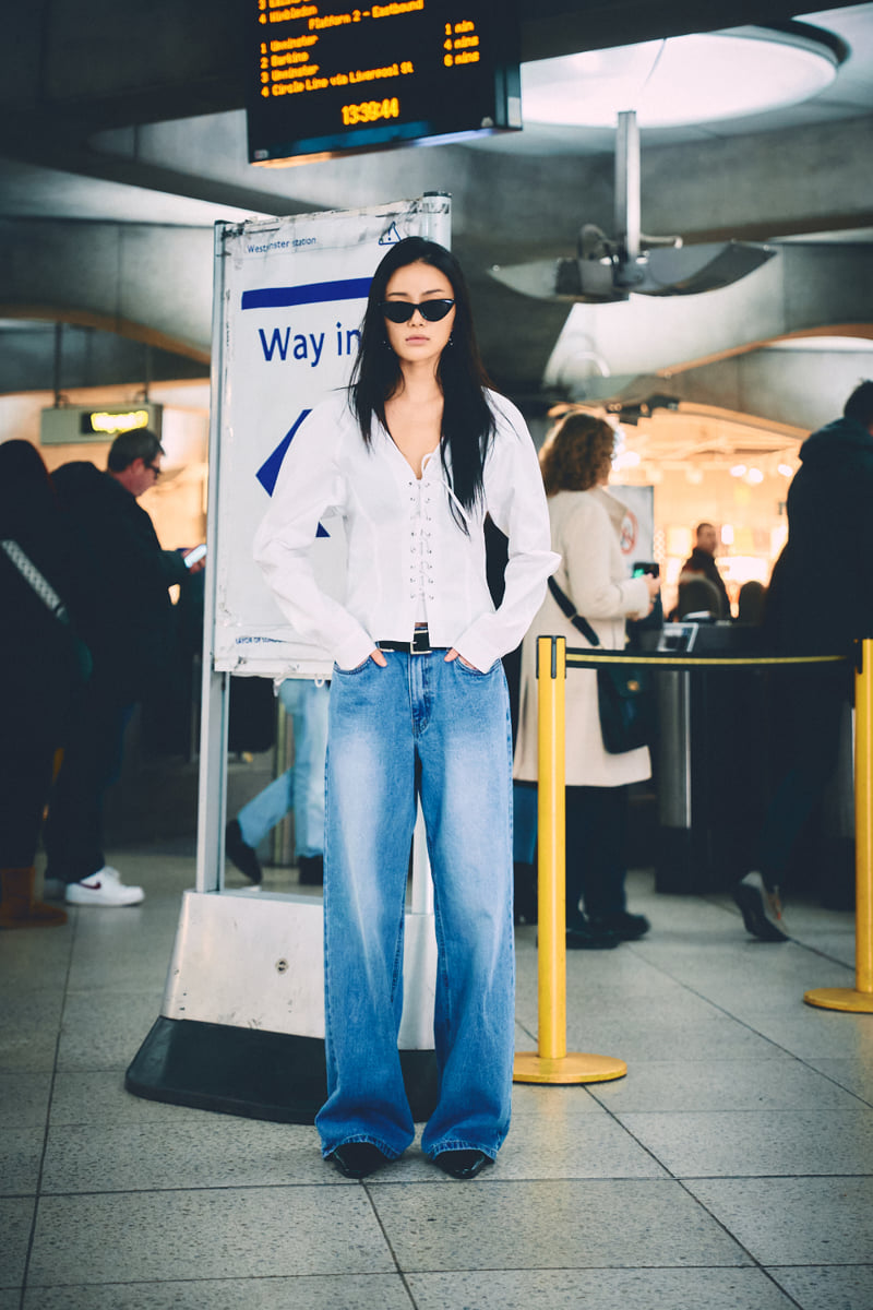 Project Wave - Korean Women Fashion - #thatsdarling - Koi Eyelet Shirts - 5