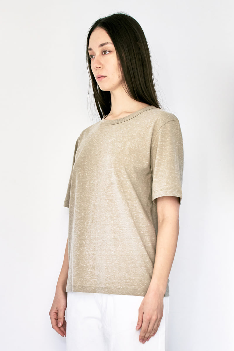 Project Wave - Korean Women Fashion - #vintagekidsstyle - Oreo Round Half Sleeved Basic Tee - 3