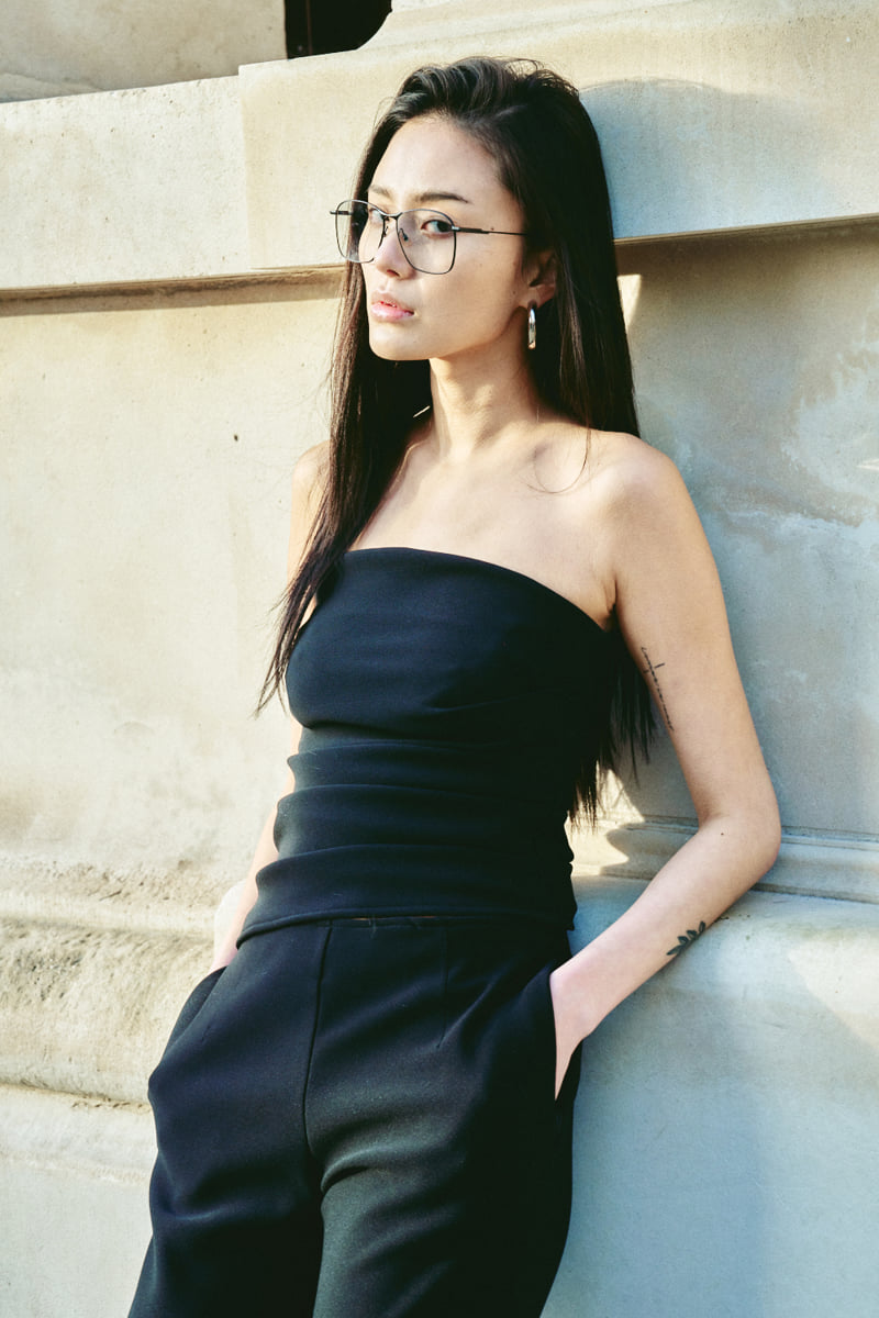 Project Wave - Korean Women Fashion - #womensfashion - Indi Shirring Sleeveless Top - 3