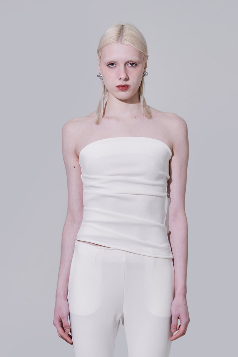 Project Wave - Korean Women Fashion - #womensfashion - Indi Shirring Sleeveless Top - 7