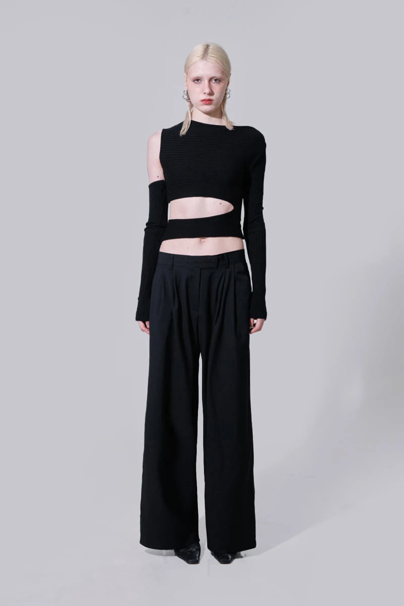 Project Wave - Korean Women Fashion - #womensfashion - Mare Wide Trouser