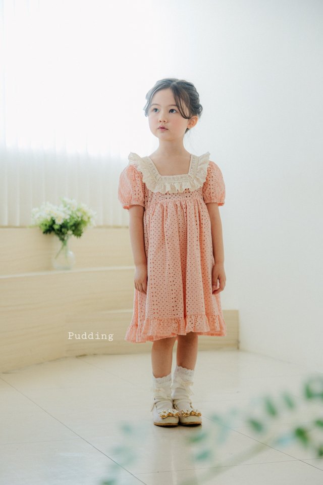 Pudding - Korean Children Fashion - #Kfashion4kids - Frill One-piece - 11