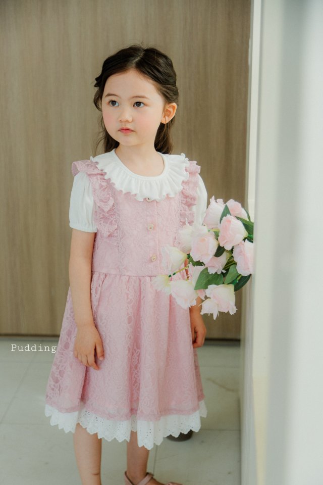 Pudding - Korean Children Fashion - #Kfashion4kids - Hani One-piece - 5