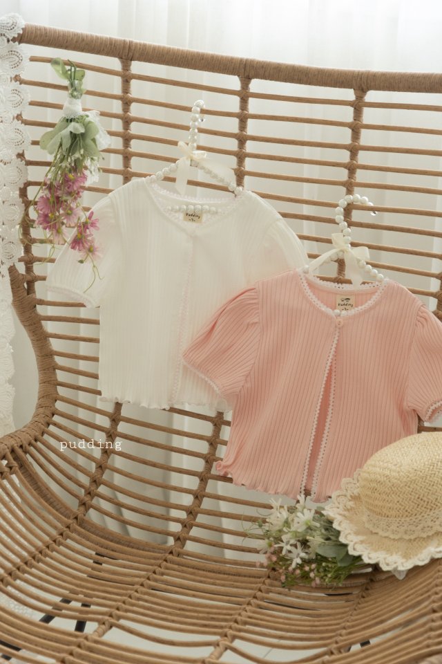 Pudding - Korean Children Fashion - #childofig - Rib Cardigan