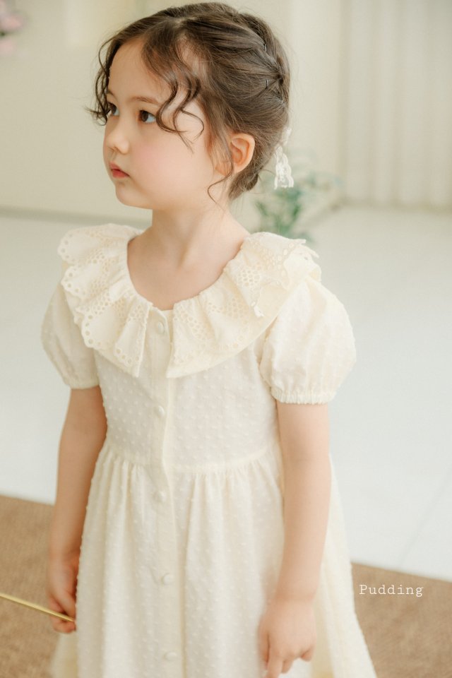 Pudding - Korean Children Fashion - #designkidswear - Angel One-piece - 2