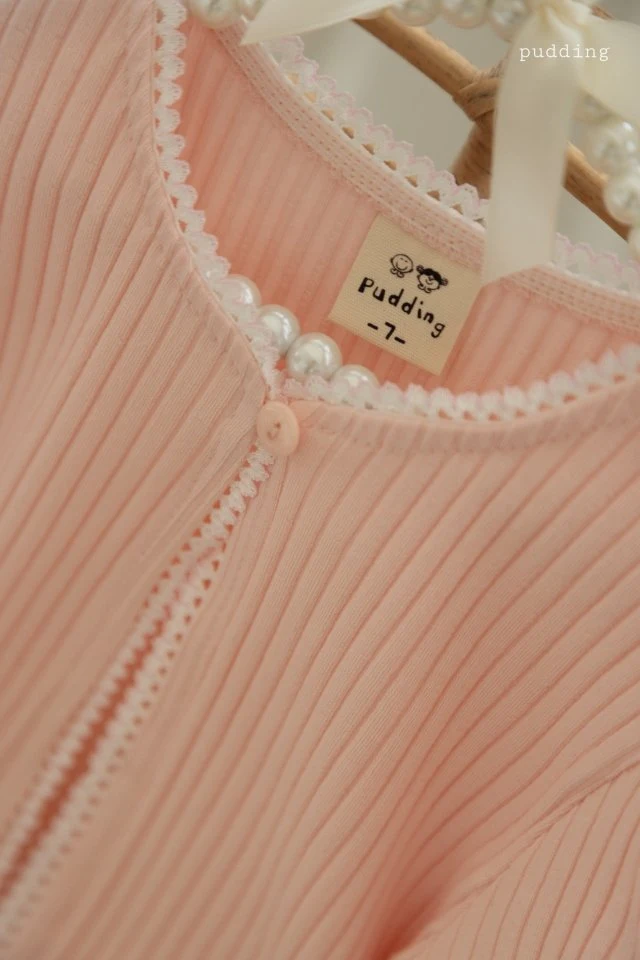 Pudding - Korean Children Fashion - #childrensboutique - Rib Cardigan - 4