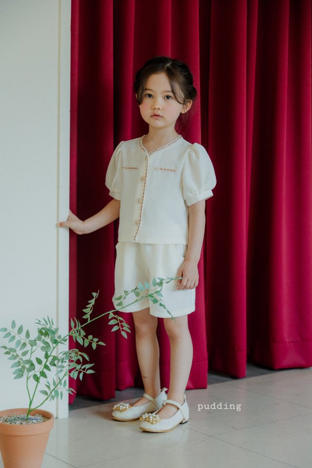Pudding - Korean Children Fashion - #discoveringself - Sha Top Bottom Set - 8