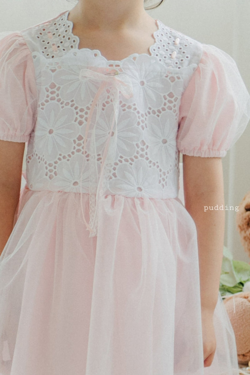 Pudding - Korean Children Fashion - #fashionkids - Lace One-piece - 12