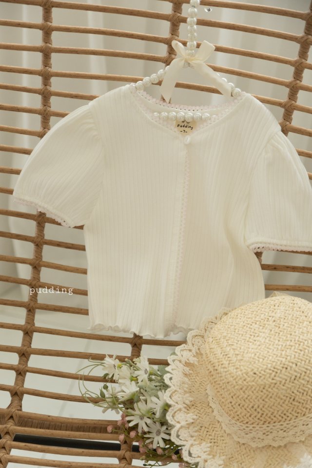 Pudding - Korean Children Fashion - #fashionkids - Rib Cardigan - 6