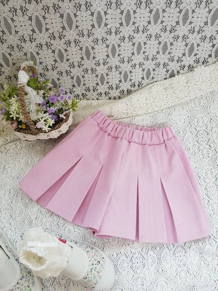 Pudding - Korean Children Fashion - #fashionkids - Pants Skirt - 2