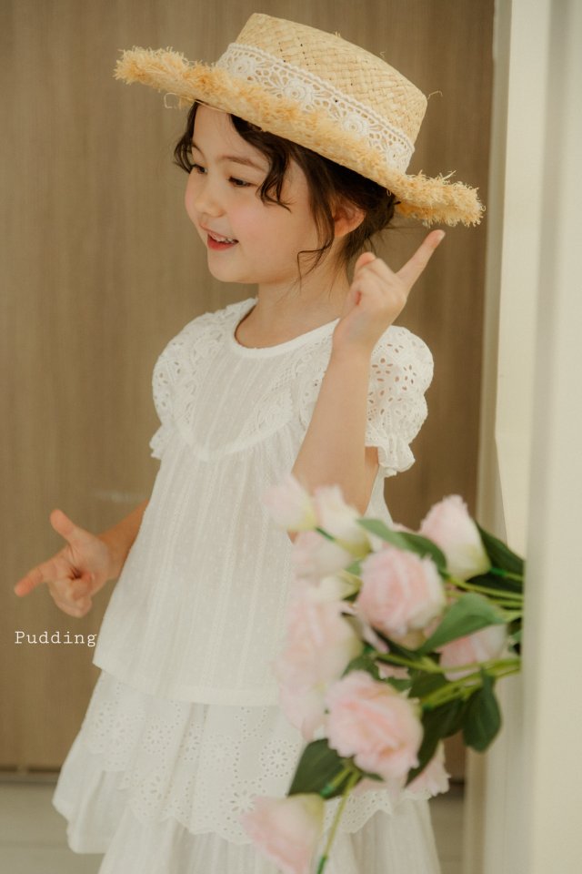 Pudding - Korean Children Fashion - #kidsshorts - Blouse - 5
