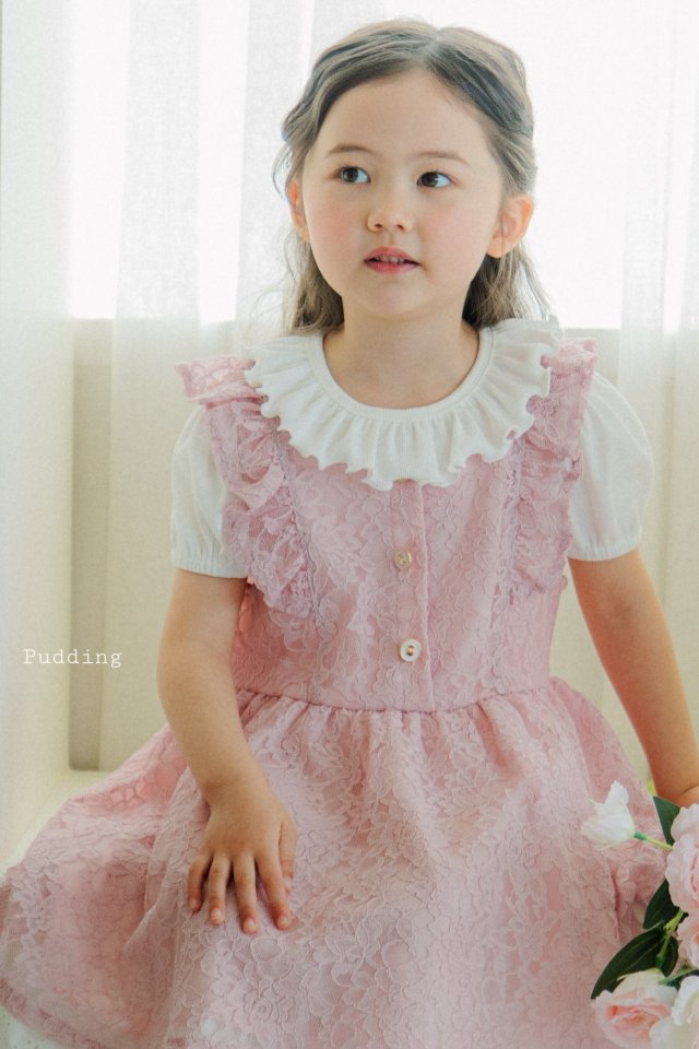 Pudding - Korean Children Fashion - #kidsstore - Hani One-piece - 3