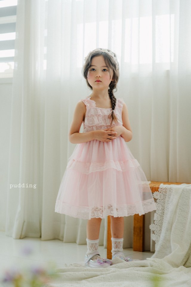 Pudding - Korean Children Fashion - #kidsstore - Shushu Dress - 2