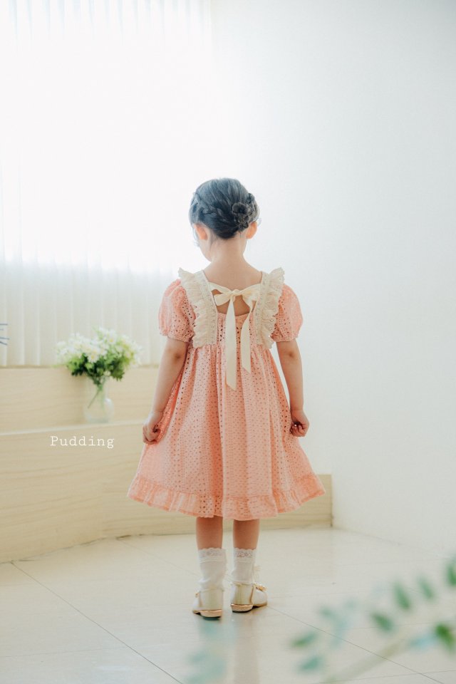 Pudding - Korean Children Fashion - #kidzfashiontrend - Frill One-piece - 10