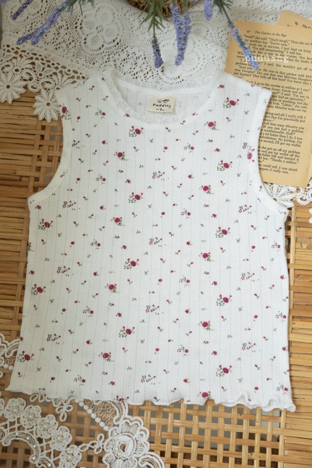 Pudding - Korean Children Fashion - #Kfashion4kids - Sleeveless Tee - 4