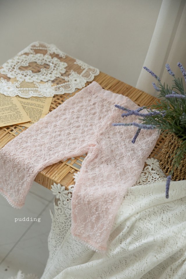 Pudding - Korean Children Fashion - #littlefashionista - Mesh Leggings - 2