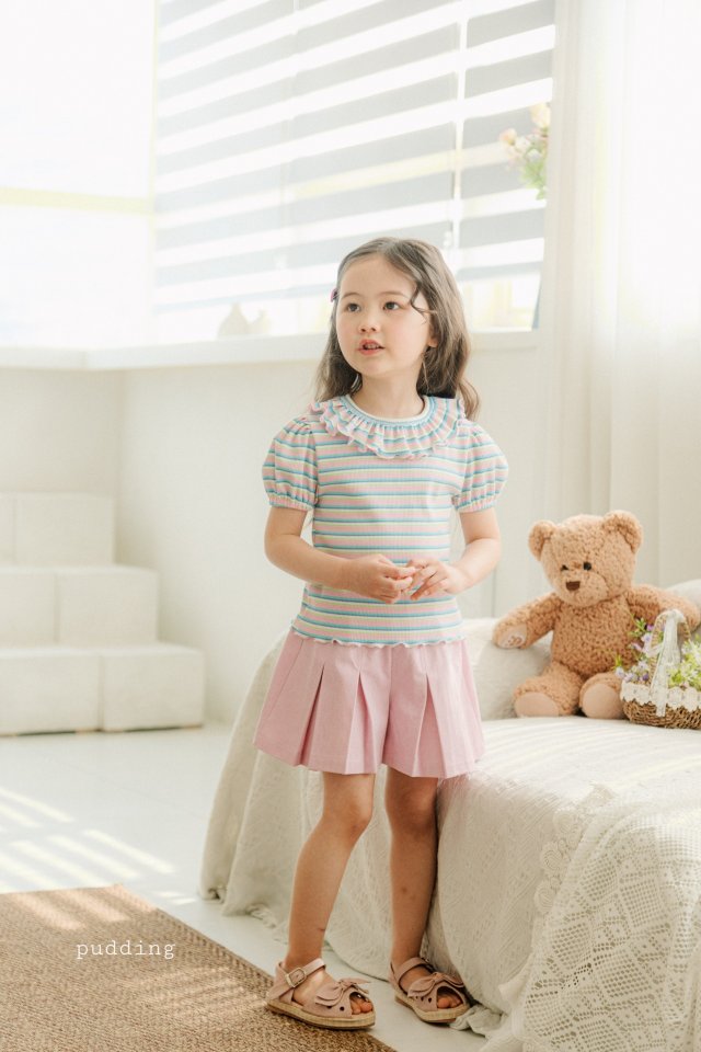 Pudding - Korean Children Fashion - #magicofchildhood - Pants Skirt - 8