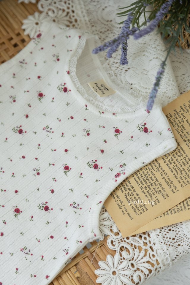 Pudding - Korean Children Fashion - #magicofchildhood - Sleeveless Tee - 5
