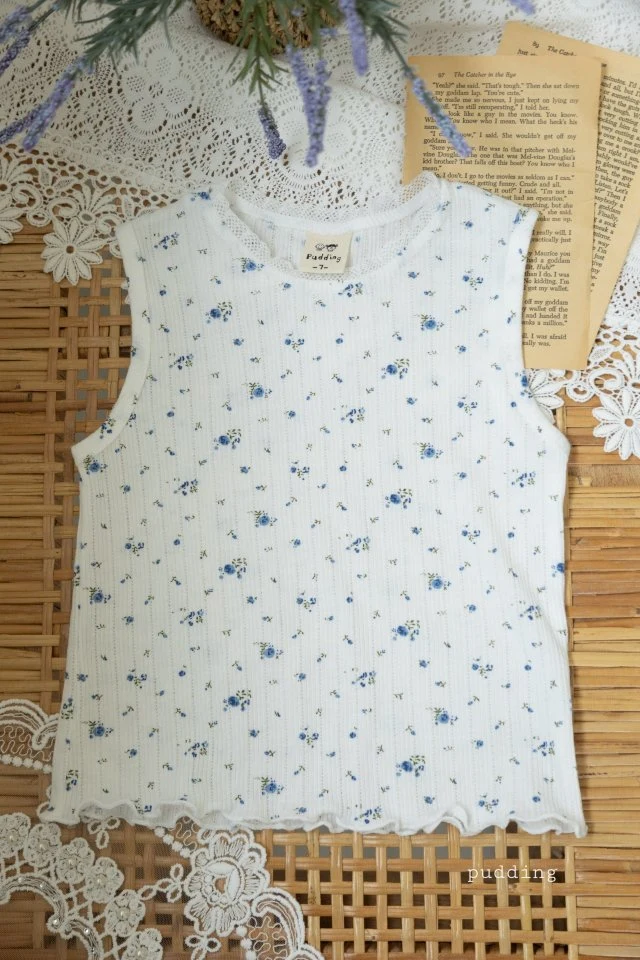 Pudding - Korean Children Fashion - #prettylittlegirls - Sleeveless Tee - 7