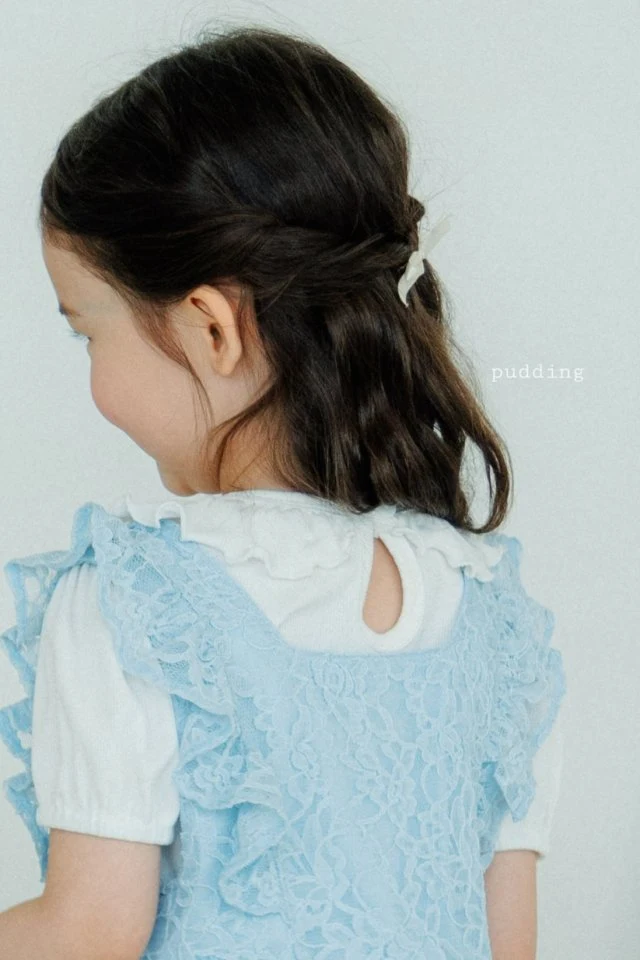 Pudding - Korean Children Fashion - #todddlerfashion - Ribbon Tee - 9